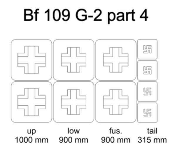 Omask 24012 Bf 109 G-2 part 4 1/48