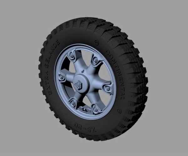 Panzer Art RE35-451 Krupp L3H163 road wheels (Gelande pattern) 1/35