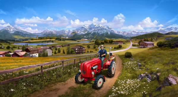 Revell 07823 Porsche Junior 108 Farming Simulator Edition 1/24