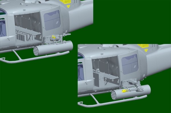 Trumpeter 05112 UH-1B Huey - Gunship 1/35