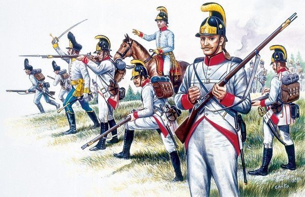 Italeri 6005 Austrian Infantry Napoleonic Wars