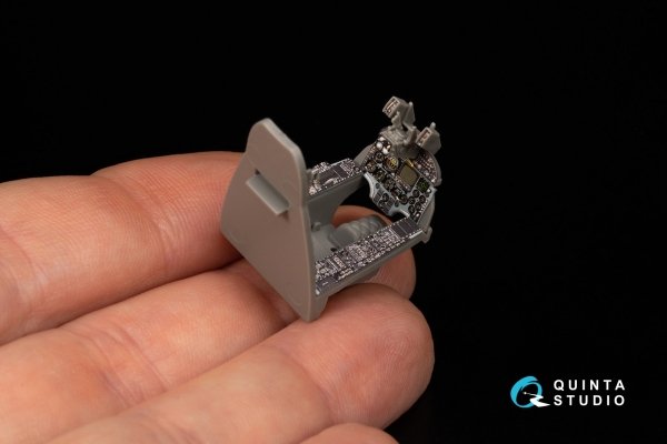 Quinta Studio QD48528 A-4M late 3D-Printed &amp; coloured Interior on decal paper (Magic Factory) 1/48