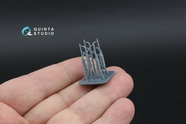 Quinta Studio QT48148 Browning .30 M2 AN (fixed) Machine Gun, 4 pcs (for all kits) 1/48
