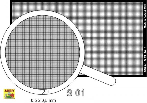 Aber S-01 Net 0,5 x 0,5 mm