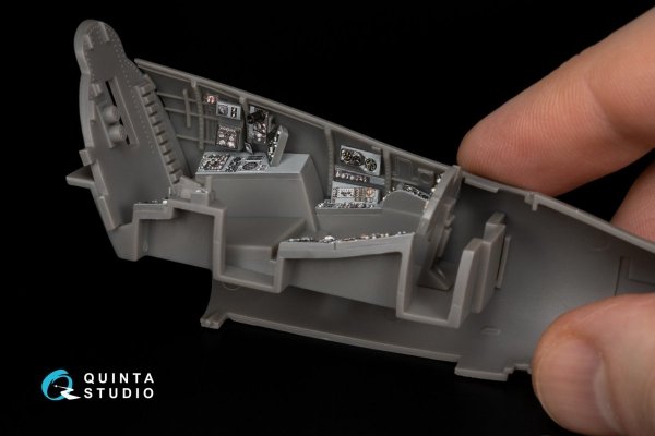 Quinta Studio QD48348 Buccaneer S.2C/D 3D-Printed &amp; coloured Interior on decal paper (Airfix) 1/48