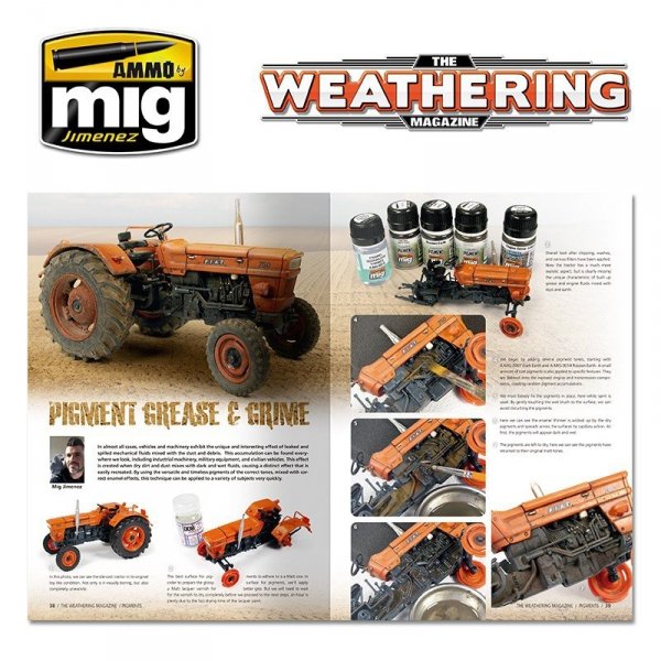 AMMO of Mig Jimenez 4518-EN TWM ISSUE 19 - PIGMENTS (ENGLISH)