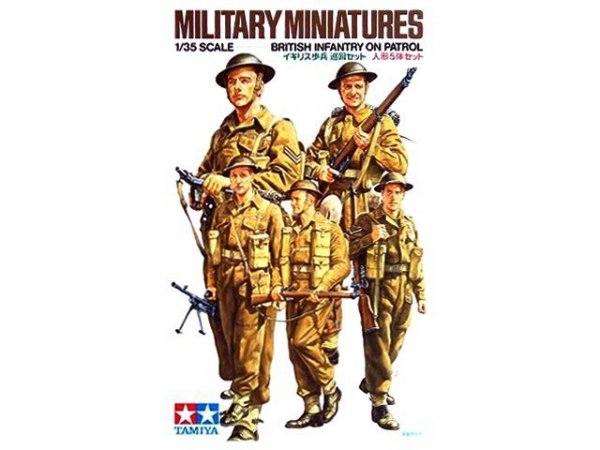 Tamiya 35223 British Infantry On Patrol (1:35)