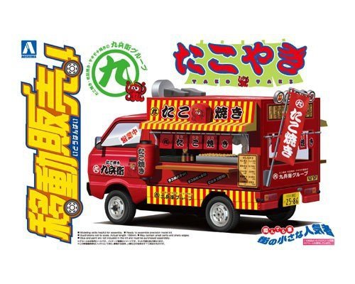 Aoshima 00830 TAKOYAKI HACHIROU 1/24