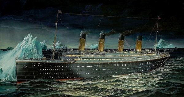 Revell 00458 RMS Titanic Technik 1/400