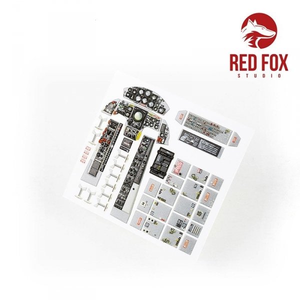 Red Fox Studio QS-32117 F-104A Starfighter (for Italeri kit) 1/32