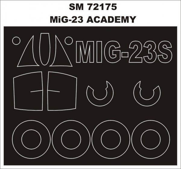 Montex SM72175 MiG-23 ACADEMY