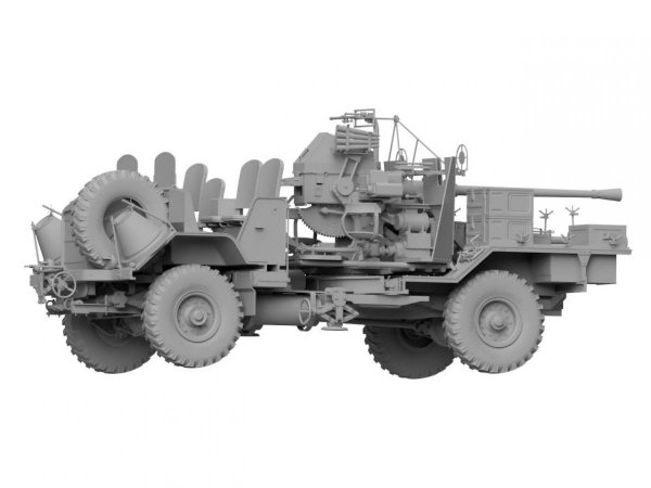 Thunder Model 35210 British Morris Bofors C9/B Gun truck Early variant 1/35