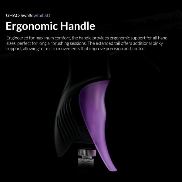 Gaahleri 43011 Ace Series GHAC-Swallowtail SD 0,28 &amp; 0,5 mm Airbrush