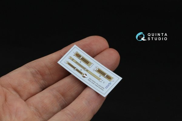Quinta Studio QR+32043 WWII Imperial Japanese Navy seatbelts (with metal buckles) (All kits) 1/32