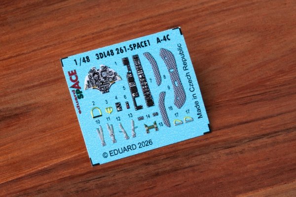 Eduard 3DL48261 A-4C SPACE for HOBBY BOSS 1/48