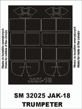 Montex SM32025 Jak-18 TRUMPETER
