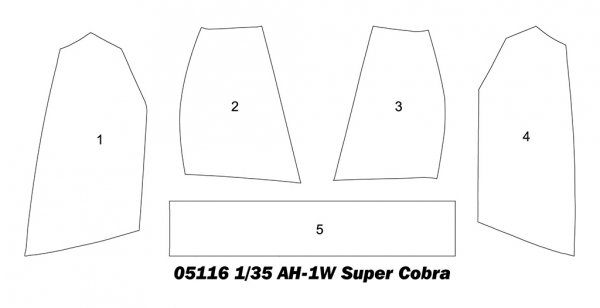 Trumpeter 05116U AH-1W Super Cobra  - USZKODZONE / DAMAGED 1/35