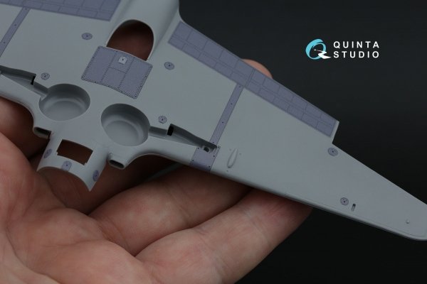Quinta Studio QP48045 LaGG-3 Series 66 Hatches and Wing Covers (Zvezda) 1/48