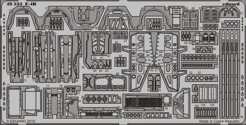 Eduard 49533 F-4B S. A. 1/48 HASEGAWA