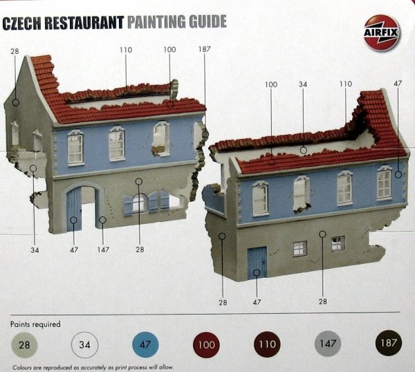 Airfix 75016 Czech Restaurant 1:72
