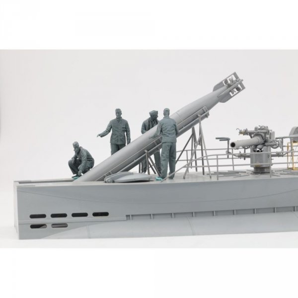 Border Model BR-003 German Submarines &amp; Commanders (Loading) resin figures 5 Pcs. 1/35