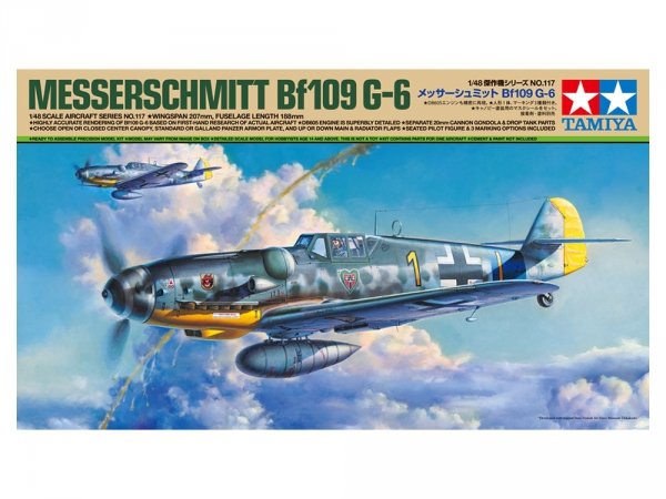 Tamiya 61117 Messerschmitt Bf109 G-6 1/48