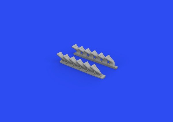 Eduard 648669 Spitfire Mk. V six-stacks exhausts fishtail EDUARD 1/48