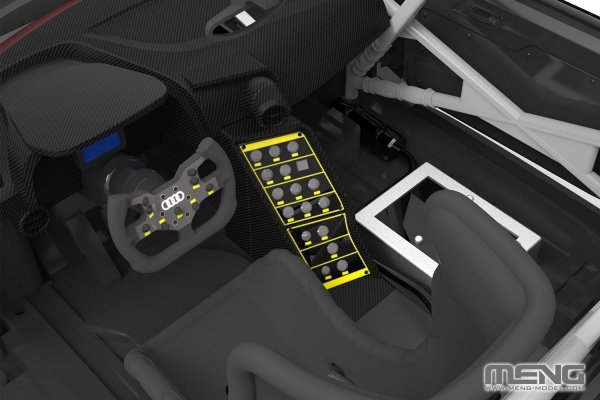 Meng Model CS-006 Audi R8 LMS GT3 (2019) 1/24