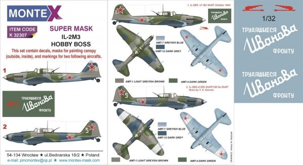 Montex K32307 IL-2M3 1/32