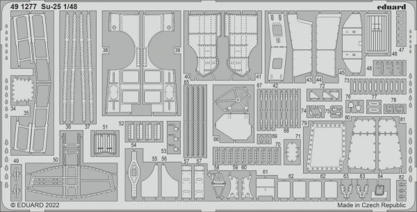 Eduard 491277 Su-25 ZVEZDA 1/48