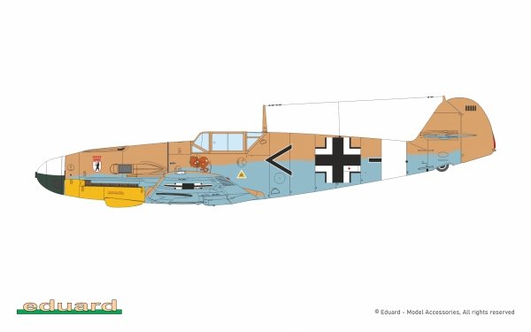 Eduard 2112 AFRIKA DUAL COMBO 1/72