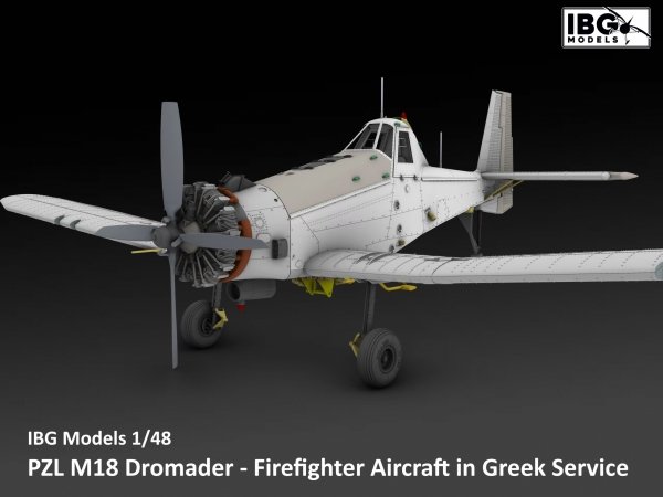 IBG 48004 PZL M18 Dromader - Firefighter Aircraft in Greek Service 1/48