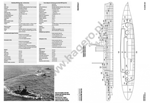 Kagero 7049 Battleship HMS Royal Oak EN/PL