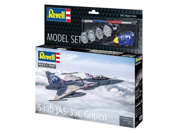 Revell 63776 Model Set Saab JAS-39C Gripen 1/72