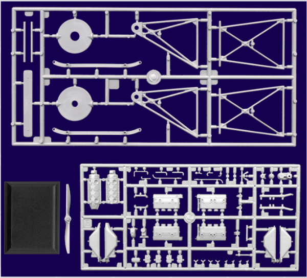 Roden 625 Plain engine Hispano-Suiza 8ab 1/32