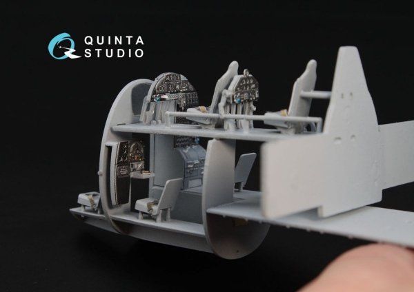 Quinta Studio QD72005 Pe-8/TB-7 3D-Printed &amp; coloured Interior on decal paper for Zvezda 1/72