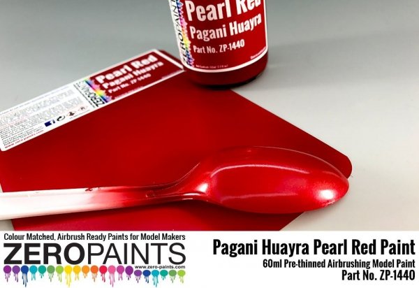 Zero Paints ZP-1440 Pagani Huayra Pearl Red Paint 60ml