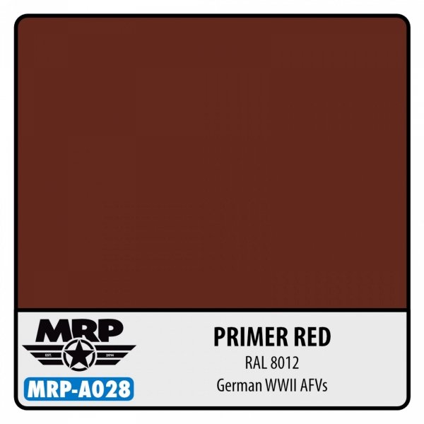 Mr. Paint MRP-A028 Primer Red (RAL 8012) - aqua colors - 17ml
