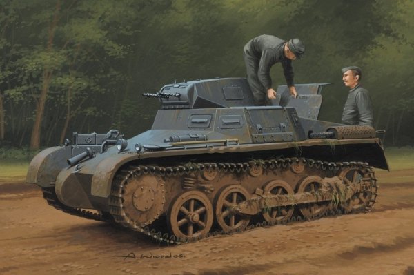 Hobby Boss 80145 German Panzer 1Ausf A Sd.Kfz.101(Early/Late Version) 1/35