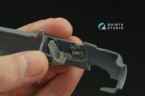 Quinta Studio QD48493 A6M2 Zero Nakajima Production 3D-Printed coloured Interior on decal paper (Eduard) 1/48
