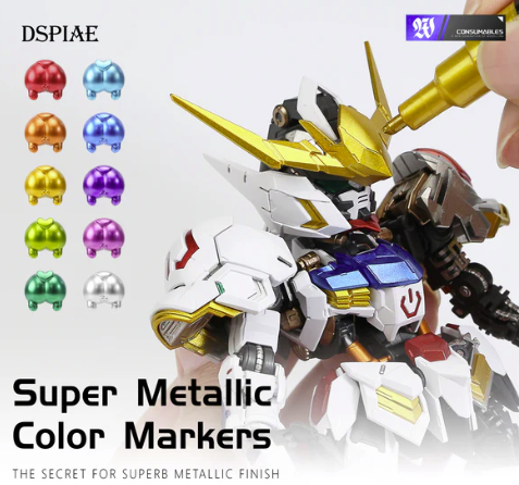 DSPIAE MKA-03 Super Metallic Color Marker Yellow