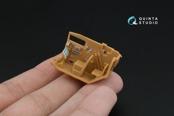 Quinta Studio QD72151 BM-30 Smerch 3D-Printed coloured Interior on decal paper (Hobby Boss) 1/72