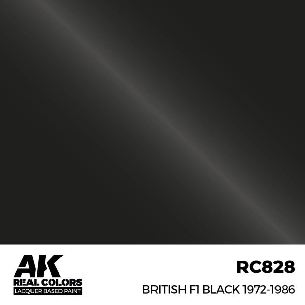 AK Interactive RC828 British F1 Black 1972-1986 17 ml