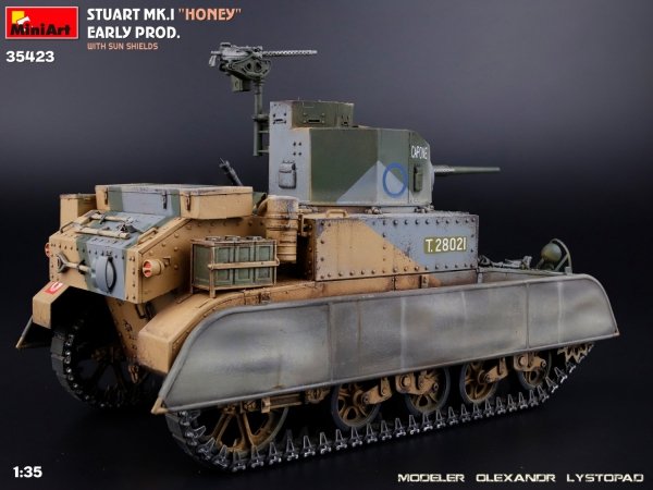 MiniArt 35423 Stuart Mk.I “Honey” Early Prod. w/Sun Shields 1/35