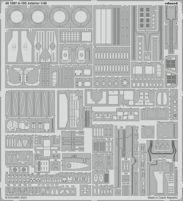 Eduard BIG49362 A-10C HOBBY BOSS 1/48