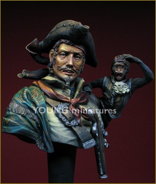 Young Miniatures YH1820 THE PIRATE Before Sunset 1/10