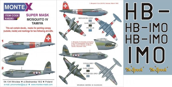 Montex K48283 MOSQUITO IV 1/48