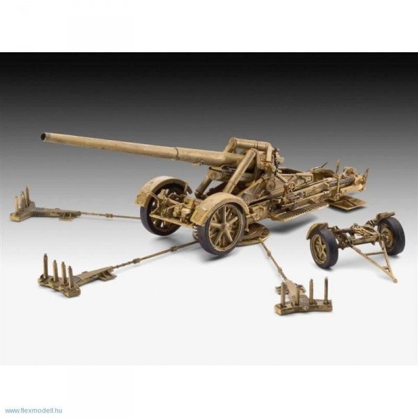 Revell 03176 German heavy gun 17cm Kanone 18 (1:72)