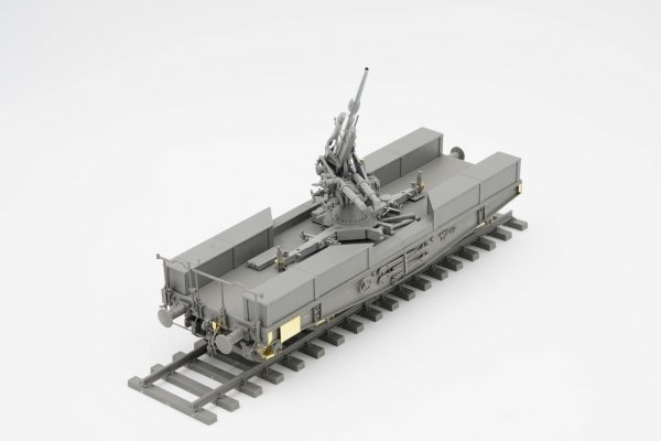 Border Model BT-044 German 88mm Gun Flak 36 w/SSys Wagon 1/35