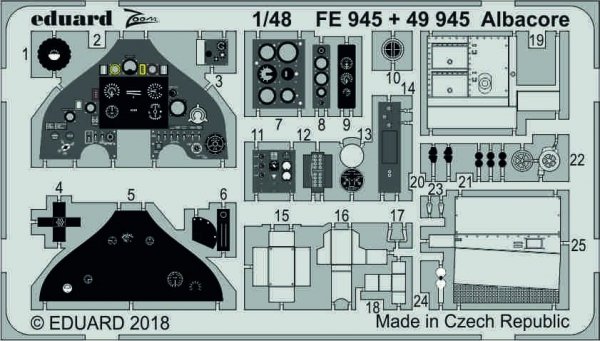 Eduard 49945 Albacore 1/48 TRUMPETER